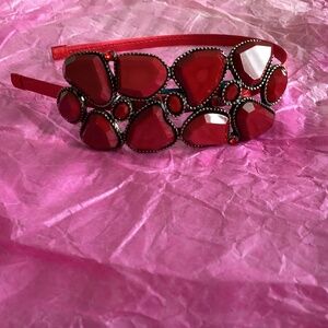 Tasha red headband